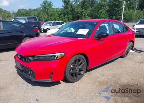 2025 Honda Civic Sport from USA, damaged, VIN 19XFL2H81SE001787